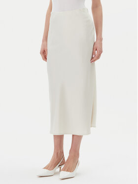 YAS YAS Trapézová sukňa Pella 26030737 Béžová Regular Fit