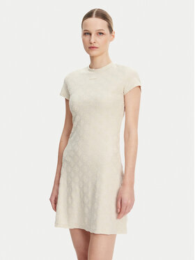 Guess Guess Rochie de zi V5GK07 KCT02 Bej Regular Fit