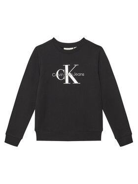 Calvin Klein Jeans Calvin Klein Jeans Felpa Monogram IU0IU00675 D Nero Regular Fit