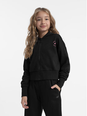 4F 4F Mikina 4FJAW23TSWSF640 Černá Regular Fit