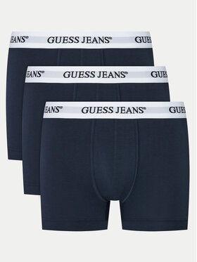 Guess Jeans Guess Jeans Set di 3 boxer M4BZ45 K6YW1 Blu scuro