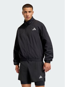 adidas adidas Kurtka do biegania adi365 Cheering Czarny Regular Fit