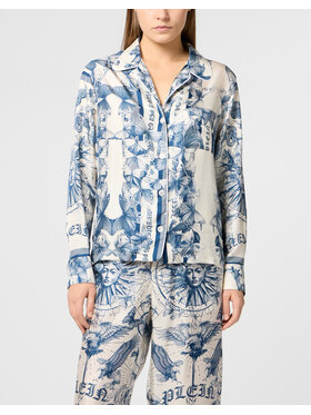 PHILIPP PLEIN PHILIPP PLEIN Košeľa 29750 Svetlo modrá Fitted Fit