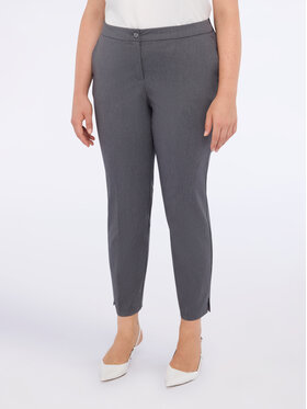 Fiorella Rubino Fiorella Rubino Pantaloni di tessuto P172L002194N013 Grigio Regular Fit