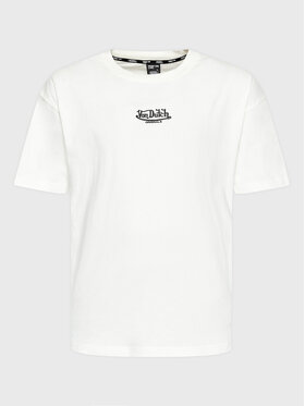 Von Dutch Von Dutch T-Shirt May 6 330 064 Biały Regular Fit