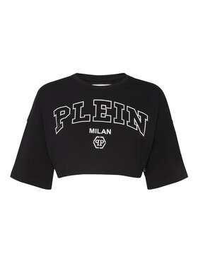 PHILIPP PLEIN PHILIPP PLEIN T-Shirt 20287 Czarny Regular Fit