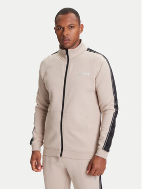 Guess Guess Mikina Z2YQ10 KB3P2 Béžová Regular Fit