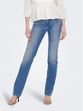 ONLY ONLY Jeansy Alicia 15258103 Niebieski Straight Fit