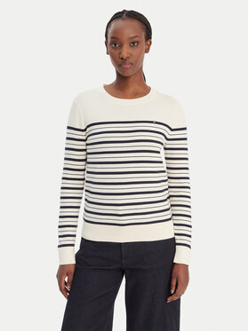 Tommy Hilfiger Tommy Hilfiger Sveter WW0WW44984 Béžová Regular Fit