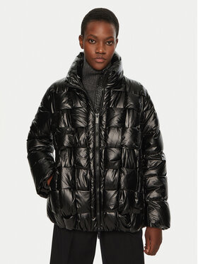 ViCOLO ViCOLO Winterjacke TS0021 Schwarz Regular Fit