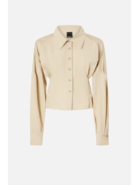 PINKO PINKO Bluzka Controvento Brązowy Regular Fit