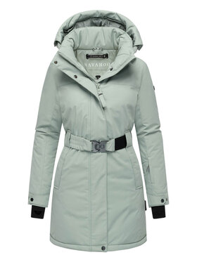 Navahoo Navahoo Kurtka zimowa Frostkuss Zielony Regular Fit