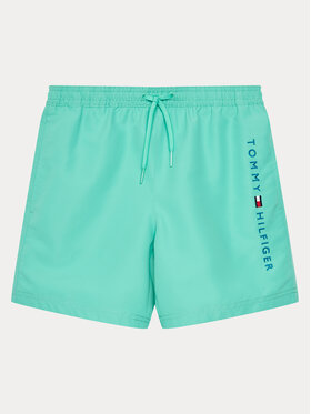 Tommy Hilfiger Tommy Hilfiger Kopalne hlače UB0UB00487 Zelena Regular Fit