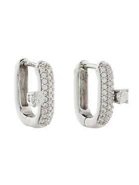 Guess Guess Kolczyki JSBE04 548JW Srebrny