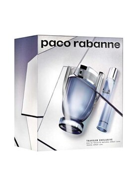 Paco Rabanne Paco Rabanne Paco Rabanne Invictus zestaw woda toaletowa spray 100ml + woda toaletowa spray 20ml Zestaw zapachowy