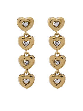Guess Guess Naušnice JUBE05 473JW Zlatá