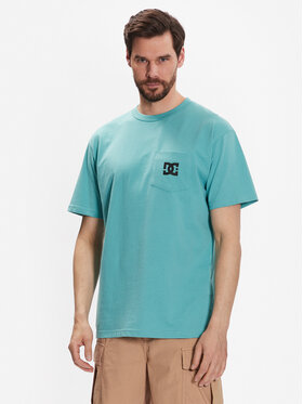 DC DC Tricou Star Pocket ADYZT05043 Albastru Relaxed Fit