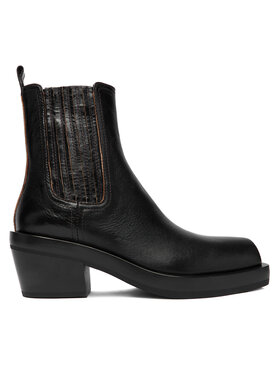 AGL AGL Členková obuv D775508PGAMAZZ0000 Čierna