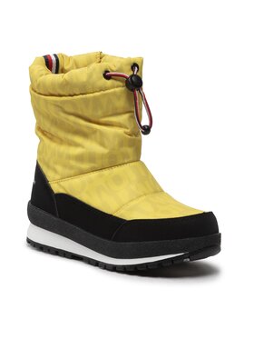 Tommy Hilfiger Tommy Hilfiger Śniegowce Snow Boot T3B6-32547-1486 M Żółty