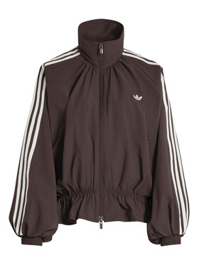 adidas adidas Bluza LG3960 Brązowy ciemny Oversize