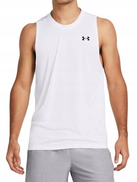 Under Armour Under Armour Tank top 0001 Biały Standard Fit