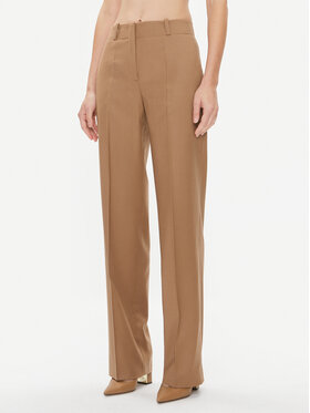 Hugo Hugo Текстилни панталони Hulana 50502582 Кафяв Regular Fit