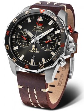 Vostok Europe Vostok Europe Zegarek 6S21-225A618 Brązowy