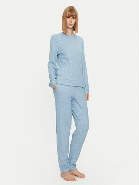 Selmark Selmark Pijama Espiga P6473 Albastru Regular Fit