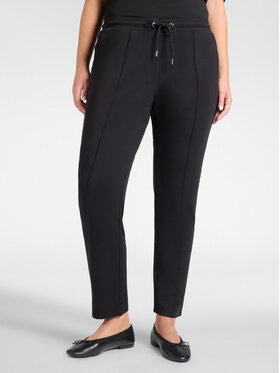 Elena Mirò Elena Mirò Spodnie materiałowe P024Z000240N033 Czarny Regular Fit