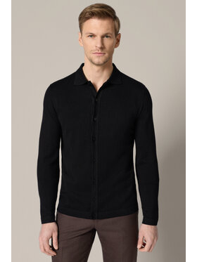 Lancerto Lancerto Polo Patrizio SW073126000002 Czarny Regular Fit