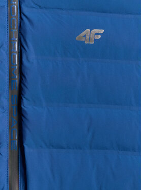 4F 4F Kamizelka MIDSHOP TEXTILE Granatowy Regular Fit
