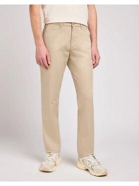 Lee Lee Chinosy REGULAR CHINO 112342929 Beżowy Regular Fit