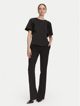 MICHAEL Michael Kors MICHAEL Michael Kors Blúz MT6411QAYJ Fekete Regular Fit