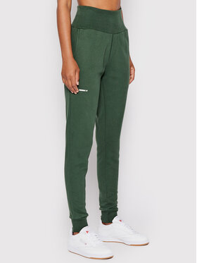 NEBBIA NEBBIA Spodnji del trenirke Feeling Good 409 Zelena Loose Fit