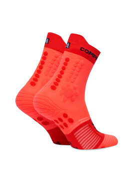 Compressport Compressport Unisex Magasszárú Zokni Pro Racing Socks v4.0 Trail XU00048B Piros