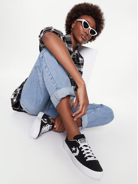 Converse Converse Sneakers aus Stoff Pl Lite Ox A00381C Schwarz