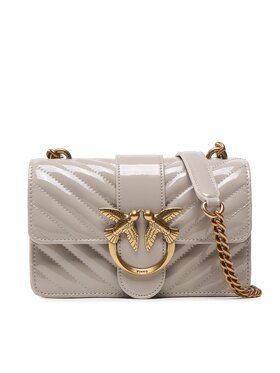 Pinko Pinko Дамска чанта Love Icon Mini Cl PE 23 PLTT 100059 A0F4 Сив