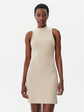 Calvin Klein Jeans Calvin Klein Jeans Rochie de zi Logo J20J225290 Bej Slim Fit