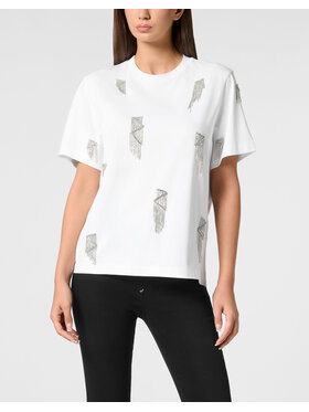 PHILIPP PLEIN PHILIPP PLEIN T-Shirt 22921 Bílá Over Fit