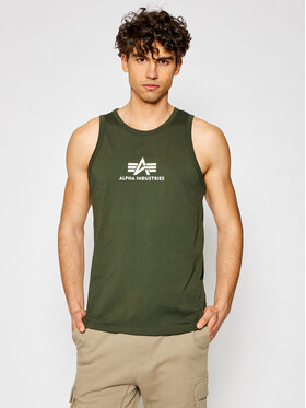Alpha Industries Alpha Industries Tank-Top Basic 126566 Grün Regular Fit