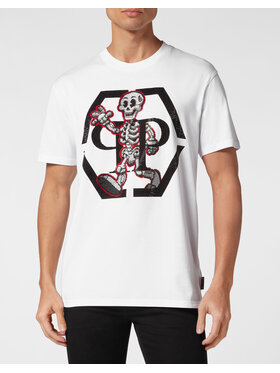 PHILIPP PLEIN PHILIPP PLEIN T-shirt 15135 Bianco Regular Fit
