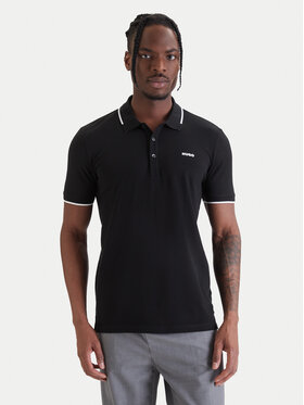 HUGO HUGO Polokošeľa Dinoso222 50467344 Čierna Slim Fit