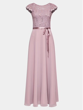 Swing Swing Večernja haljina 5AF06200 Ružičasta Regular Fit