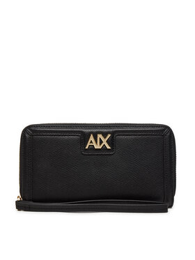 Armani Exchange Armani Exchange Veliki ženski novčanik 948451 4R731 Crna