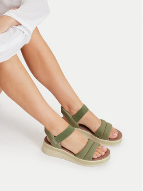 Skechers Skechers Sandali BOBS Sun Ray 114413/OLV Zelena