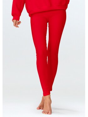 DKaren Sport DKaren Sport Legginsy Oseye Czerwony Classic Fit