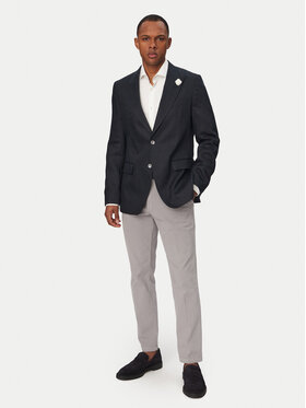 BOSS BOSS Švarkas Hutson Peak 262 50561857 Mėlyna Slim Fit