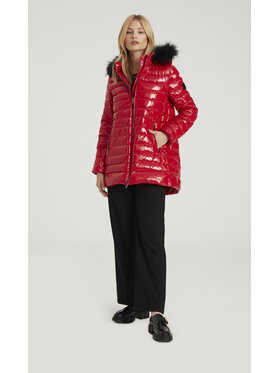 Tiffi Tiffi Kurtka puchowa ST. ANTON Czerwony Flared Leg