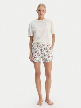 Tommy Hilfiger Tommy Hilfiger Pyžamo UW0UW05760 Béžová Regular Fit