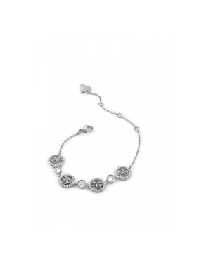 Guess Guess Náramek JUBB02145JWRHS Stříbrná